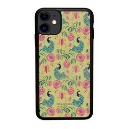 macmerise Payal Singhal Anaar & Mor Printed iPhone 11 Bumper Case Cover-28
