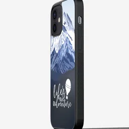 macmerise Lifes An Adventure Printed iPhone 12 Phone Bumper Case Cover-image-13