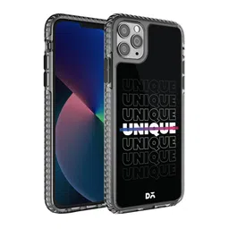 DailyObjects Black Unique Stride Printed 2.0 iPhone 11 Pro Case Cover image 1