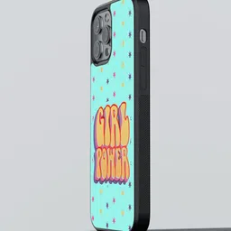 macmerise Girl Power Printed iPhone 12 Pro Bumper Case Cover-image-69