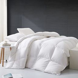 RAZZAI White & Grey Microfiber Mild Winter 500 GSM Single Bed Comforter-image-93