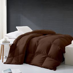RAZZAI Coffee Brown & Grey Microfiber Mild Winter 500 GSM Single Bed Comforter-image-42