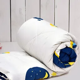 RRC Blue Cartoon Characters AC Room 210 GSM Single Bed Comforter-image-58