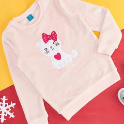 YU by Pantaloons Girls Graphic Embroidered Pullover Sweater-picture-46