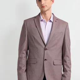 Arrow Dobby Tailored Fit Single Breasted Blazer-image-45