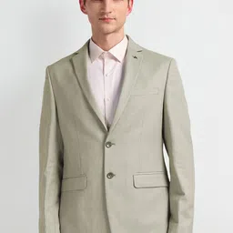 Arrow Dobby Tailored Fit Single Breasted Blazer-image-95