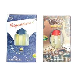 RAVIOUR LIFESTYLE Set Of 2 Signature & Chocolate Musk Alcohol Free Attar- 8 ml Each-9