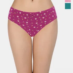Amante Pack of 3 Mid Rise Assorted Bikini Briefs PPK33105-image-14