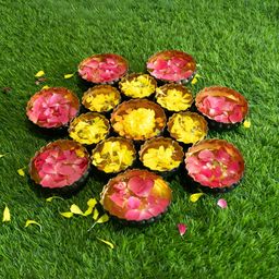 Ekhasa Urli Tealight Candle Holder Decorative Bowls-image-63