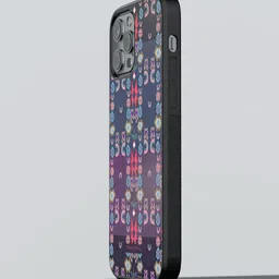 macmerise Ikat Star Printed iPhone 12 Pro Max Phone Bumper Case-picture-40