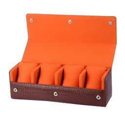 essart Textured 4-Slot Watch Organiser-6