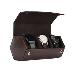 essart Textured 3-Slot Watch Organiser-2