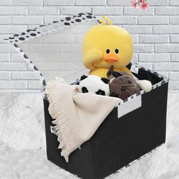 Kuber Industries Set Of 3 Black & White Printed Drawer Organiser image 5