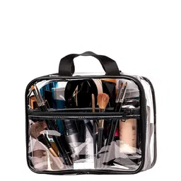 LYF5STAR Transparent & Black Medium Makeup Organiser-21