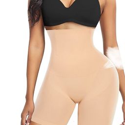 HSR Women Cream Solid Tummy & Thigh Shapewear-image-48
