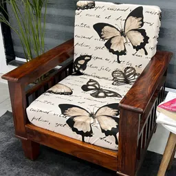 ohello Beige 10 Pieces Self Design Sofa Cover-image-38