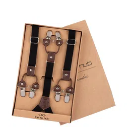 The Tie Hub Men Adjustable Slim Y Back Suspender With Double Clips-picture-0