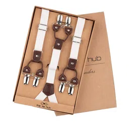 The Tie Hub Men Adjustable  Y Back Slim Suspender-image-53