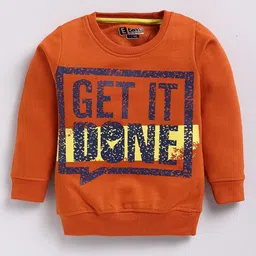 Eteenz Girls Typography Printed Round-Neck Premium Cotton Sweatshirt-picture-22