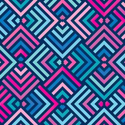 Wallpics Pink & Blue Printed Self-Adhesive Wallpaper-image-49