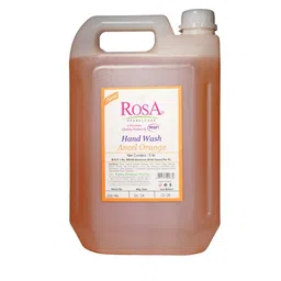ROSA Deep Cleansing with Moisturizer Ancel Orange Hand Wash With Lemon Oil & Mix Fruit- 5L-15