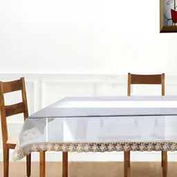 Stylista Gold-Toned Waterproof 4-Seater Rectangular Table Cover-picture-56
