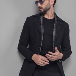 Crimsoune Club Notched Lapel Single Breasted Slim-Fit Blazers-image-68
