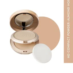 GLAM21 High Definition 2 In 1 Long-lasting Matte Finish Compact Powder - 20gm - Almond Honey 01-27