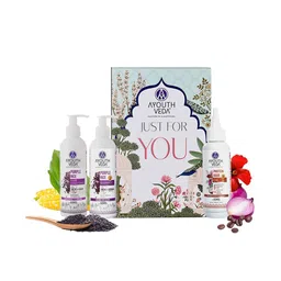 AYOUTHVEDA Festive Shine Hair Care Gift Set for Healthy Hair-25