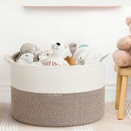 JASMEY HOMES White Solid Storage Basket Organisers-16