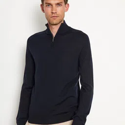 Bruun & Stengade Mock Collar Woollen Pullover-picture-8