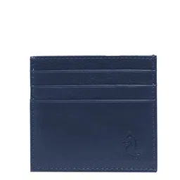 Kara Unisex Navy Blue Leather Card Holder-33