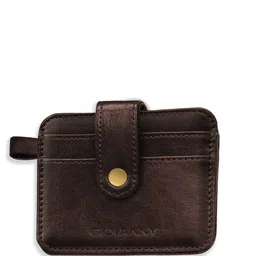 GIOVANNY Men Textured Leather Card Holder-picture-4