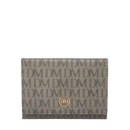 Da Milano Unisex Brand Logo Printed Leather Card Holder-image-18