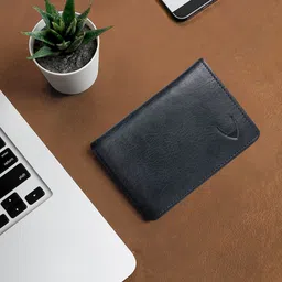 Hidesign Men Black Solid Leather Card Holder-image-93