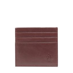 Kara Unisex Tan Leather Card Holder-14