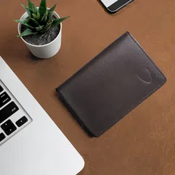 Hidesign Men Brown Solid Leather Card Holder-image-75
