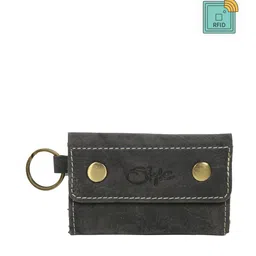 Style Shoes RFID Blocking Leather Credit Card Holder-33