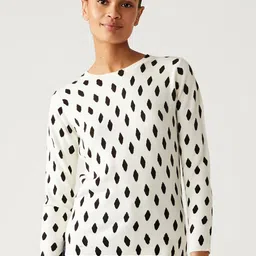 Marks & Spencer Printed Acrylic Sweater-image-83