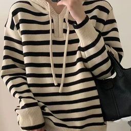 LULU & SKY Striped Hooded Pullover-picture-49
