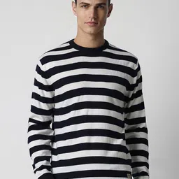 PETER ENGLAND UNIVERSITY Striped Pullover-picture-39
