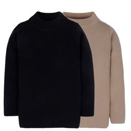 RVK Pack of 2 Unisex Kids Black & Beige Pullover-image-42