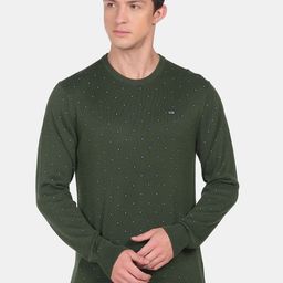 Arrow Sport Men Round Neck Printed Pullover-image-97