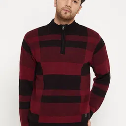 Duke Colourblocked Acrylic Pullover-image-54