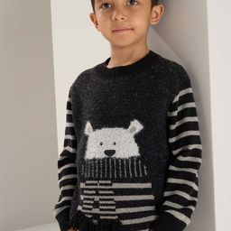 Angel & Rocket Boys Striped Pullover-image-55