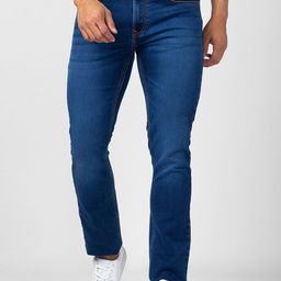SPYKAR Men Blue Light Fade Cotton Jeans-picture-3