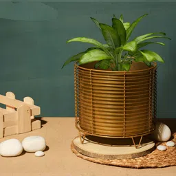 Homspurts Metal Planter With Stand-image-65