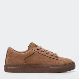 Mango Kids Boys Sustainable Leather Sneakers-image-17