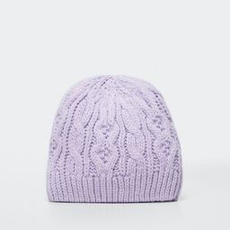 Mango Kids Girls Self Design Beanie-52