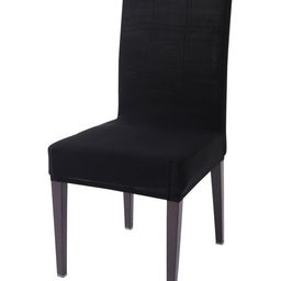HOKIPO Black Elastic Chair Cover-picture-37